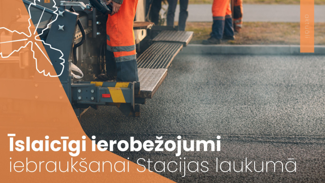 tiek liets jauns asfalta segums