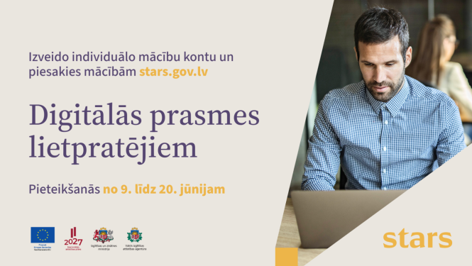 Pieaugušie aicināti pieteikties digitālo prasmju apguvei