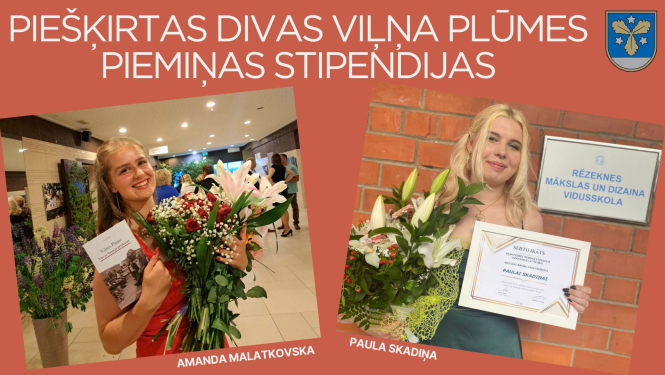 stpendiātes,saņemot stipendiju izlaidumā