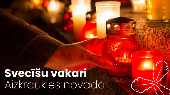 Svecīšu vakari Aizkraukles novada kapsētās