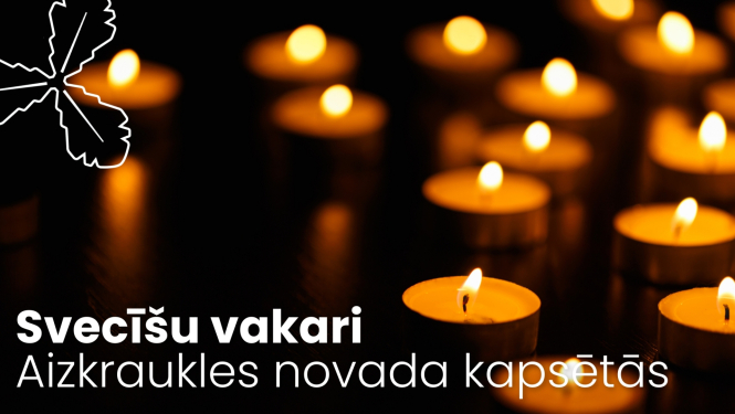 Svecīšu vakari Aizkraukles novada kapsētās