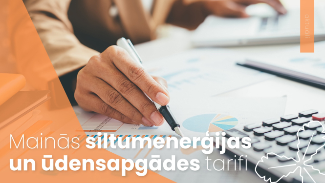 Mainās siltumenerģijas un ūdensapgādes tarifi