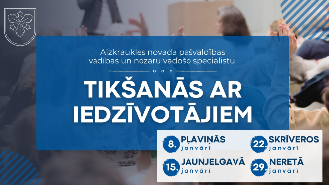 tikšanās ar iedzīvotājiem