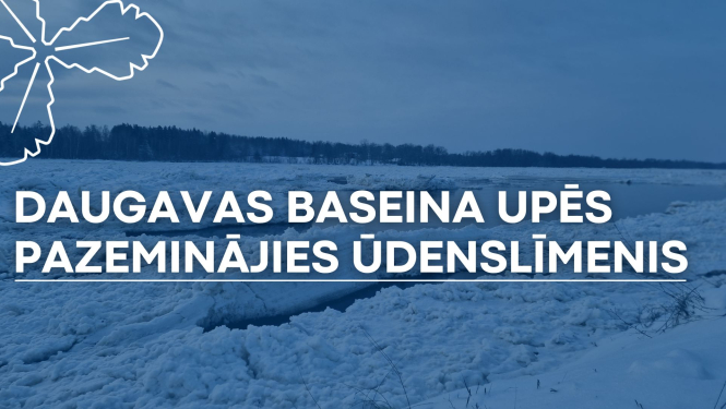 pazeminājies ūdenslīmenis