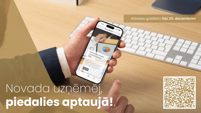 aicina uzņēmējus piedalītites aptaujā