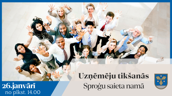 uzņēmēhu tikšanās - baneris