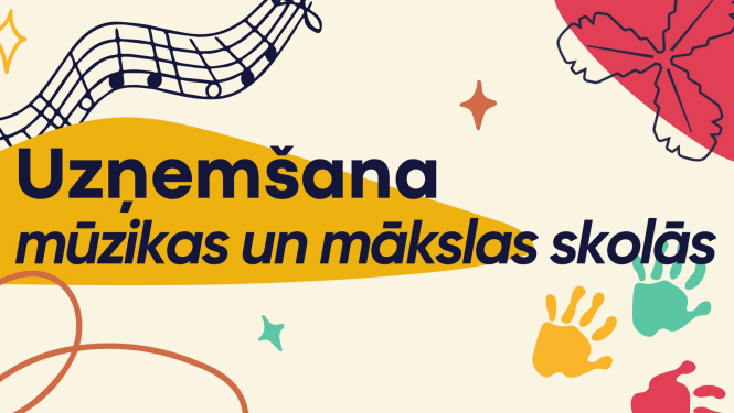 uzņemšana mūzikas un mākslas skolās