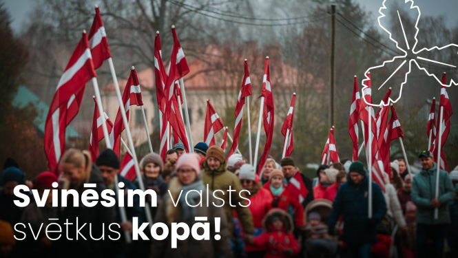 Svinēsim valsts svētkus kopā!