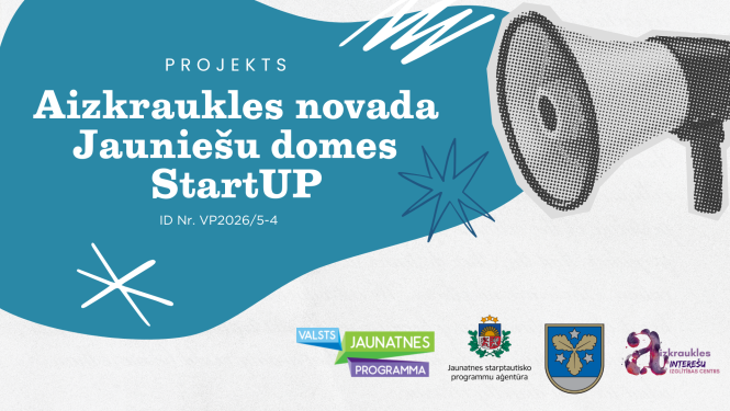 Aizkraukles novada jauniešu domes StartUP