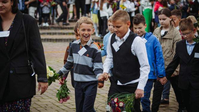 Pirmais septembris Aizkraukles novada vidusskolā