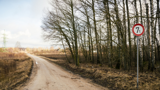 ceļš ar masas ierobežojumu 7 tonnas