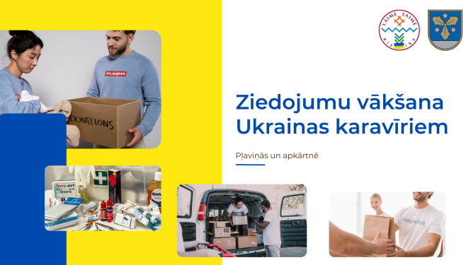 ziedojumu vākšana Ukrainas karavīriem