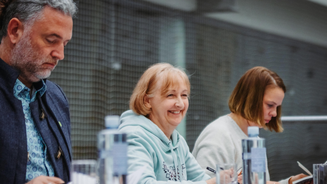 Žūrija deju skatē Madonā. Foto Kārlis Ieviņš