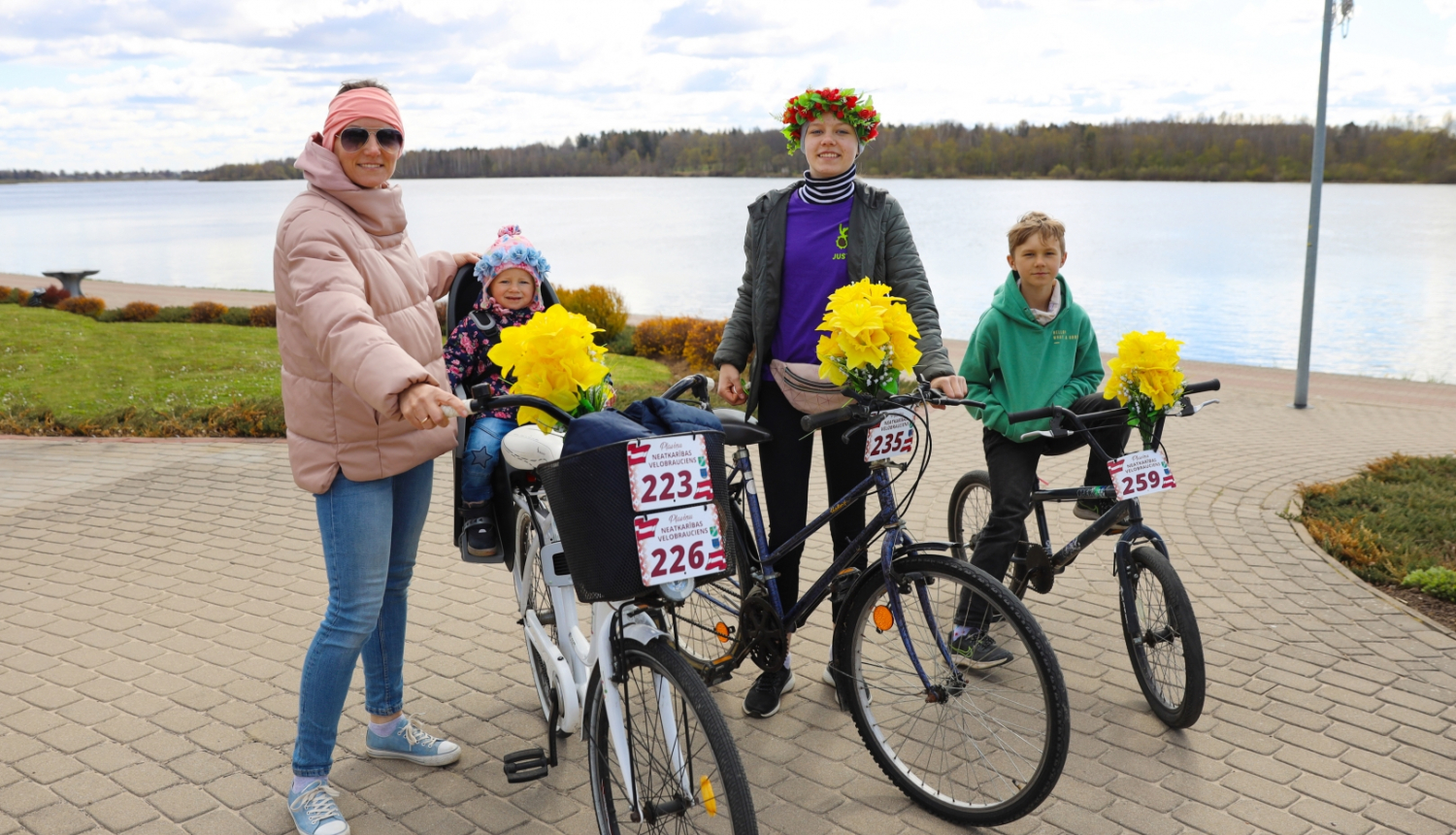Neatkarības velobrauciens Pļaviņās