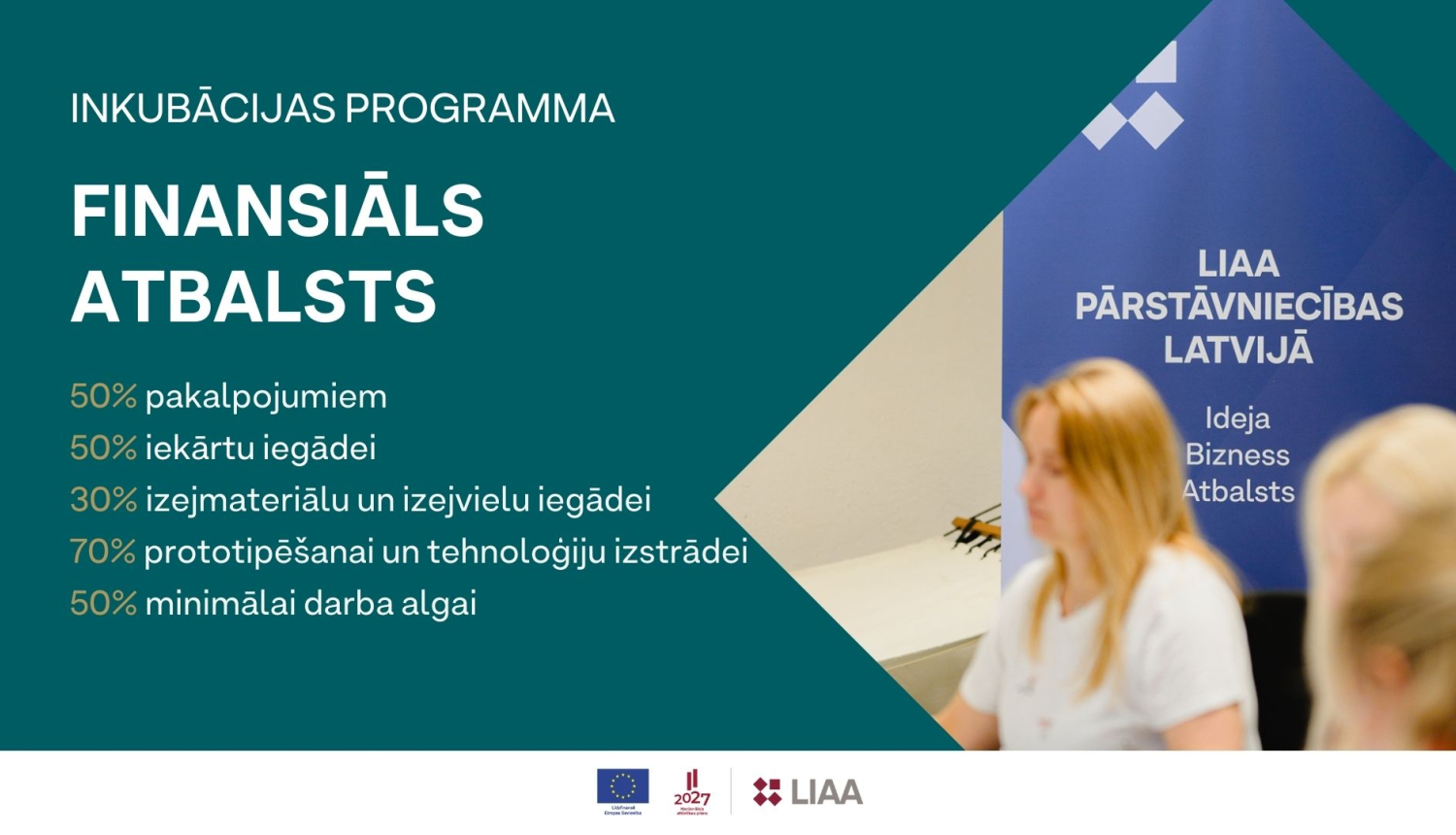 Piesakies jaunajai inkubācijas programmai!