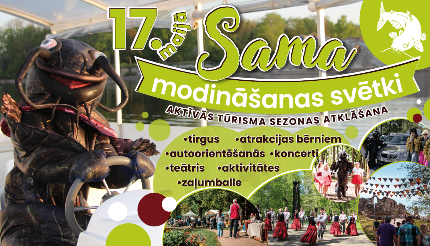 Sama modināšanas svētku afiša