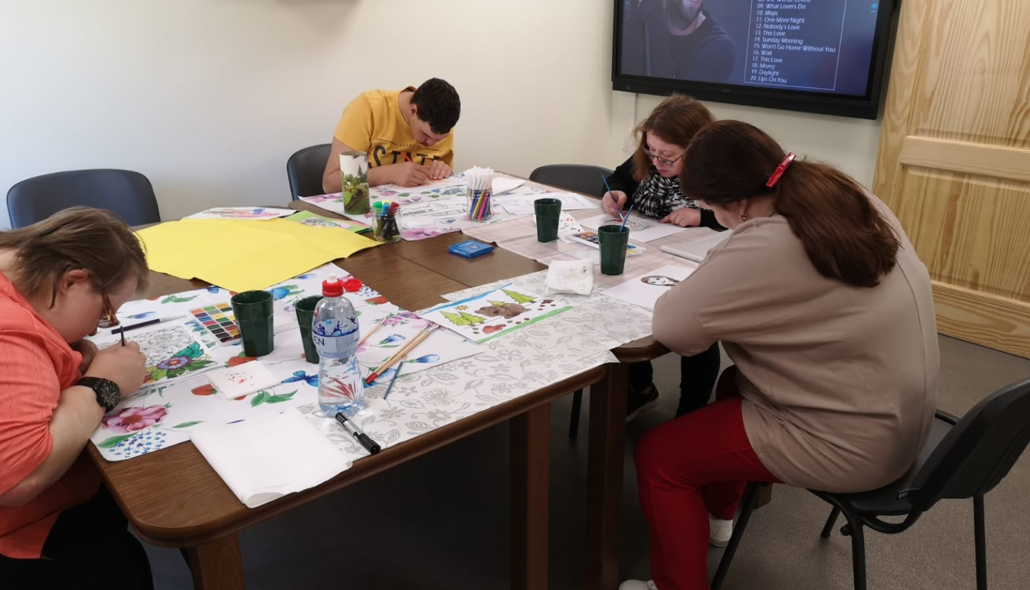 nodarbība dienas aprūpes centrā