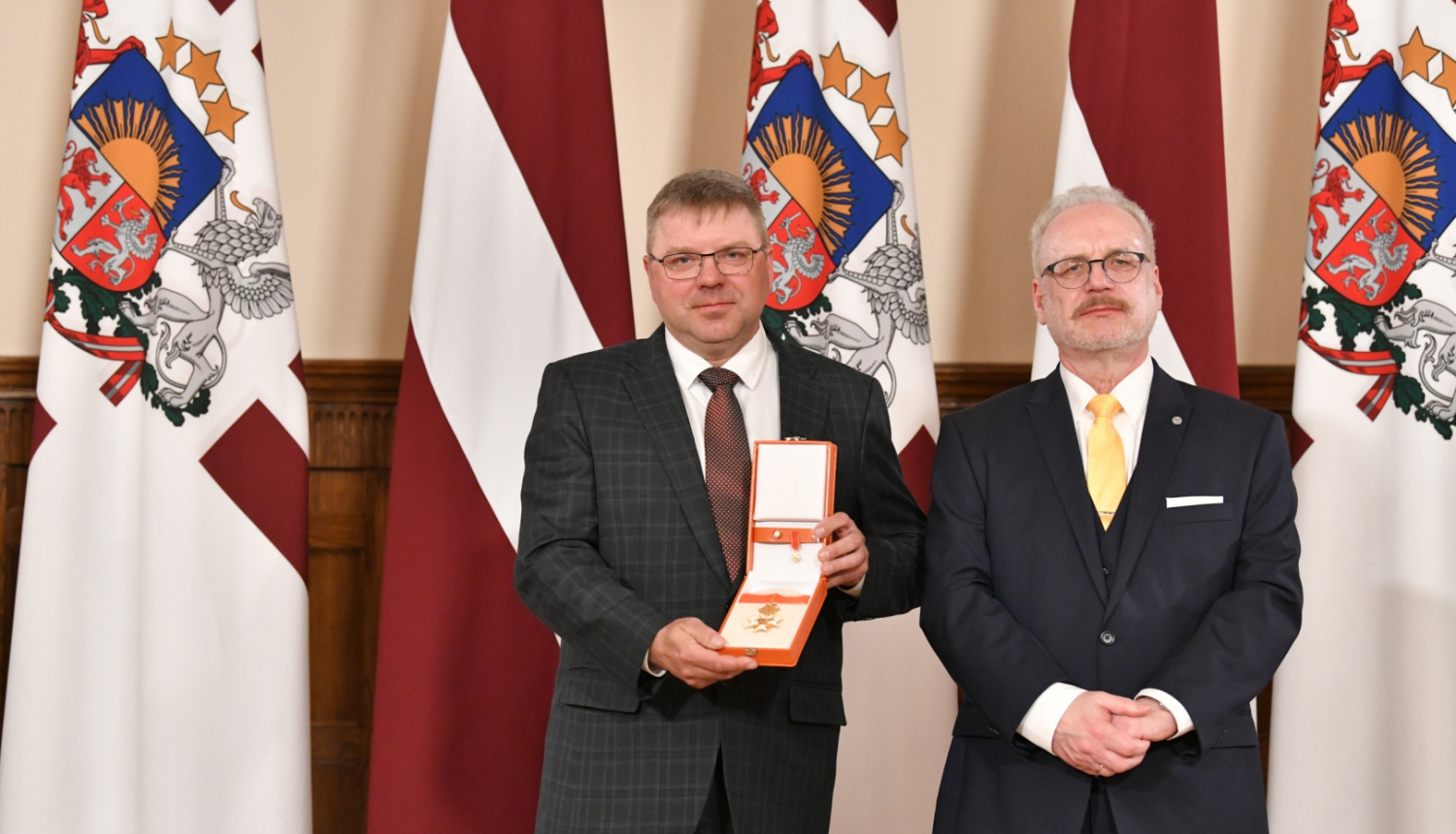 ordeņā saņemšana