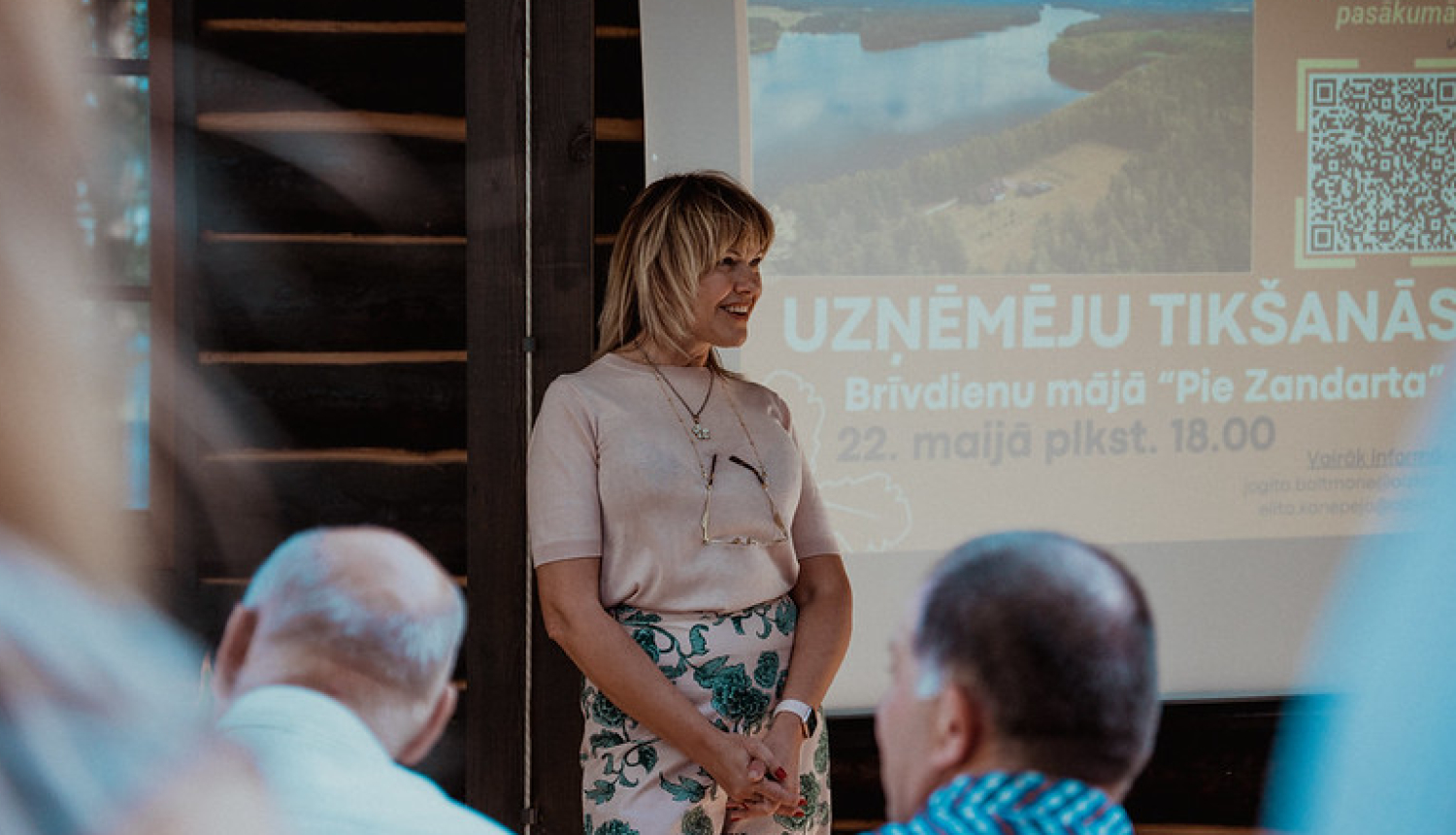 uzņēmēju tikšanās