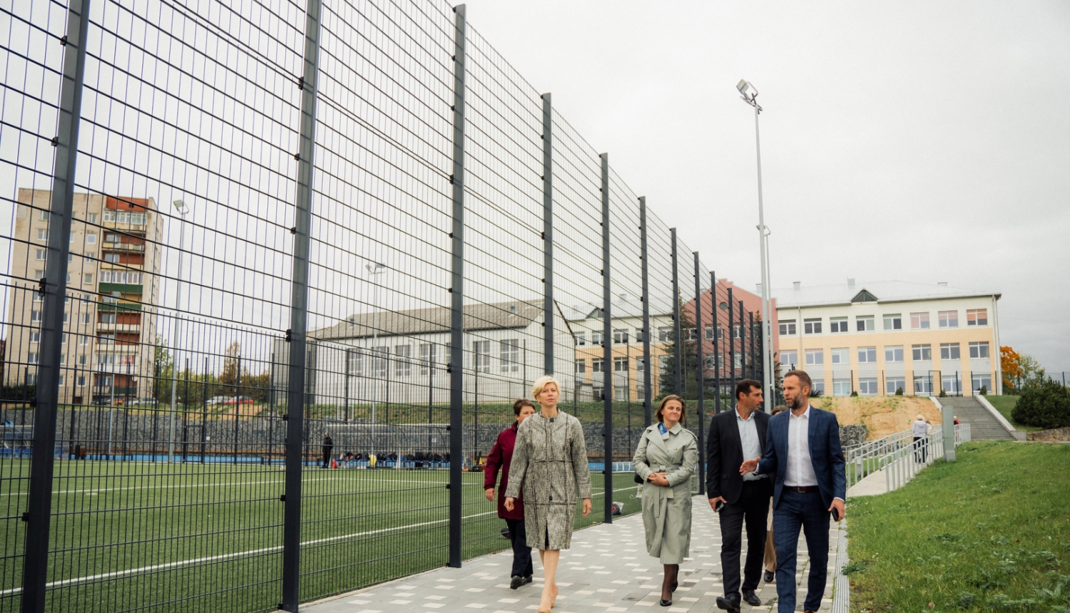 izglītības un zinātnes ministre viesojas Aizkrauklē