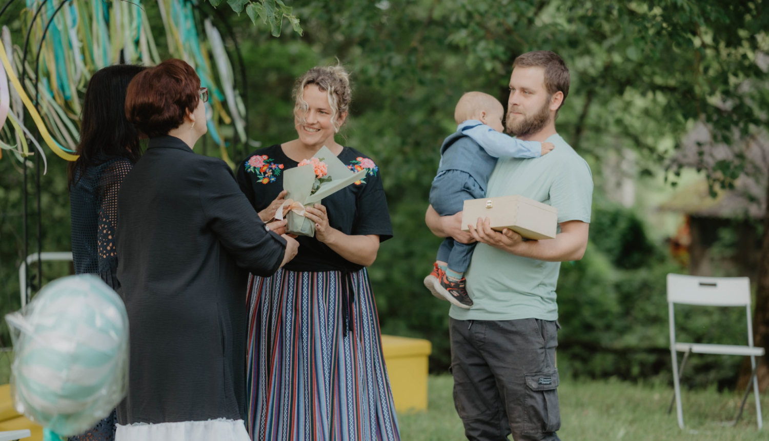 tiek sveikts mazulis