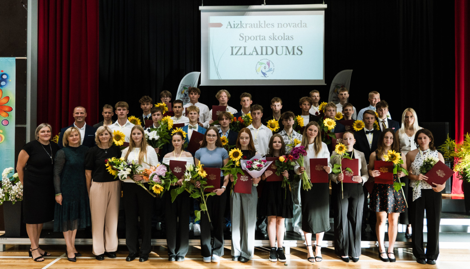 Sporta skolas izlaiduma kopbilde