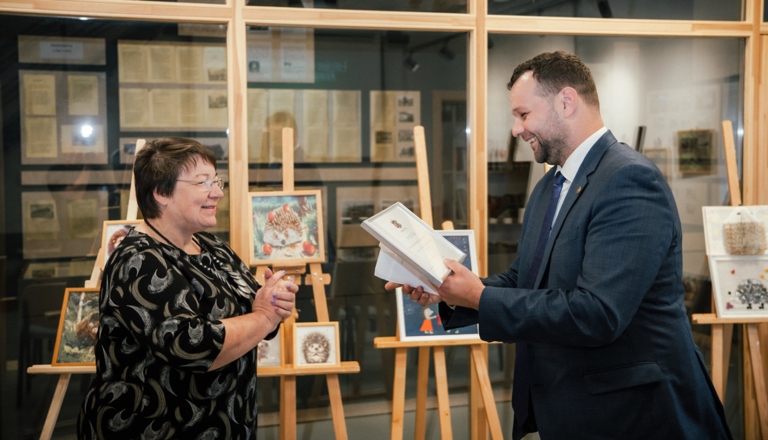 Labklājības ministra vizīte novadā