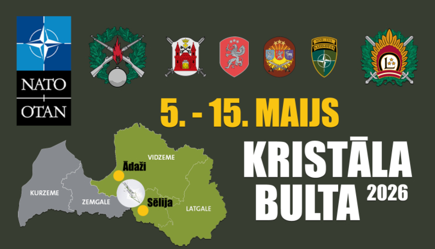 Mācību "Kristāla bulta 2026" afiša