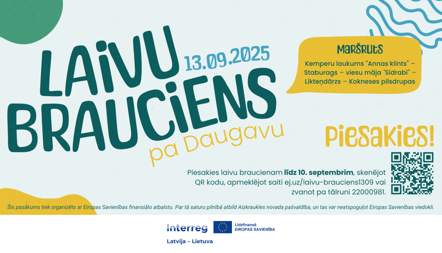 laivu brauciena baneris