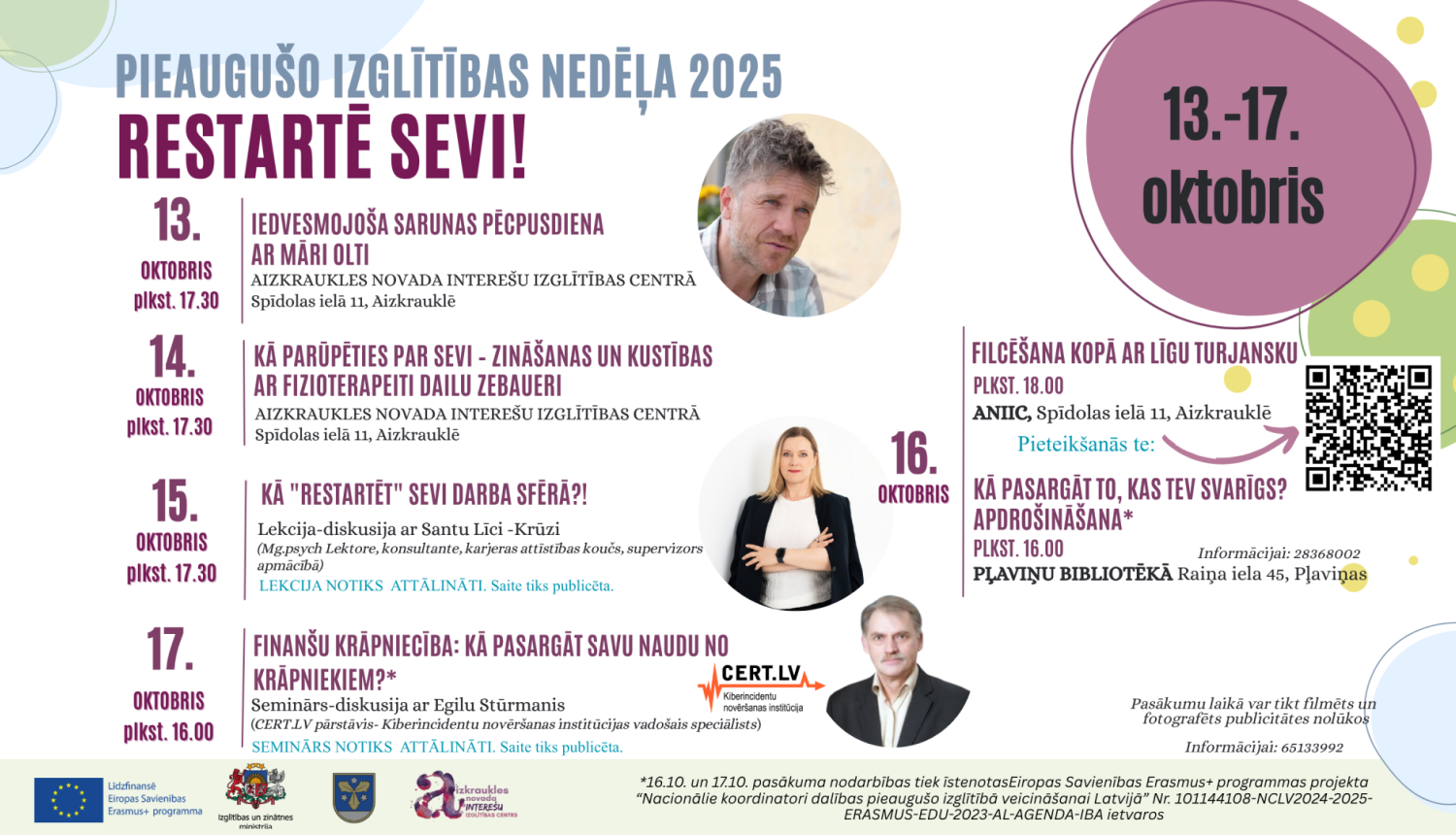 izglītības nedēļas afiša