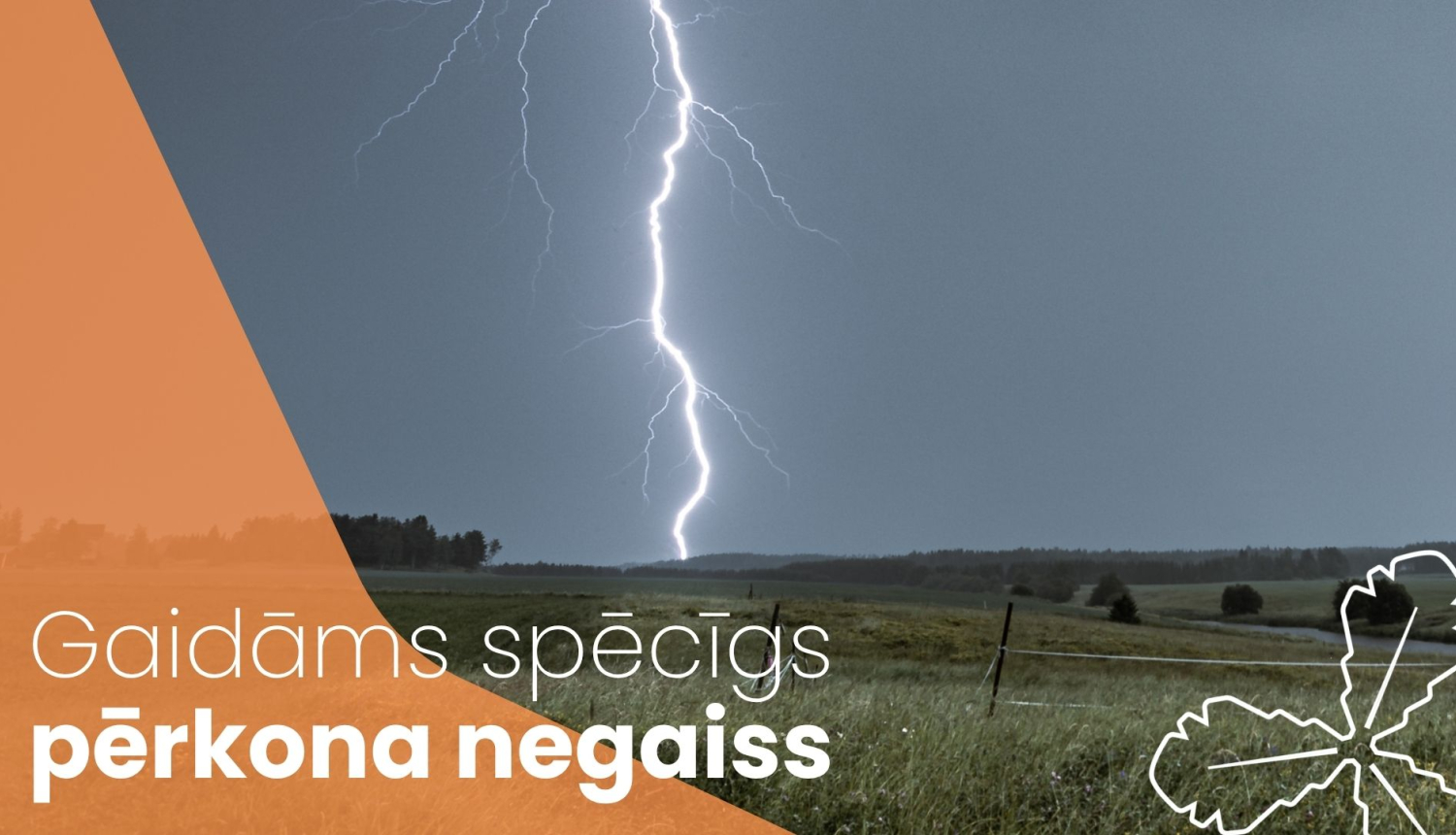 Gaidāmas stipras lietusgāzes