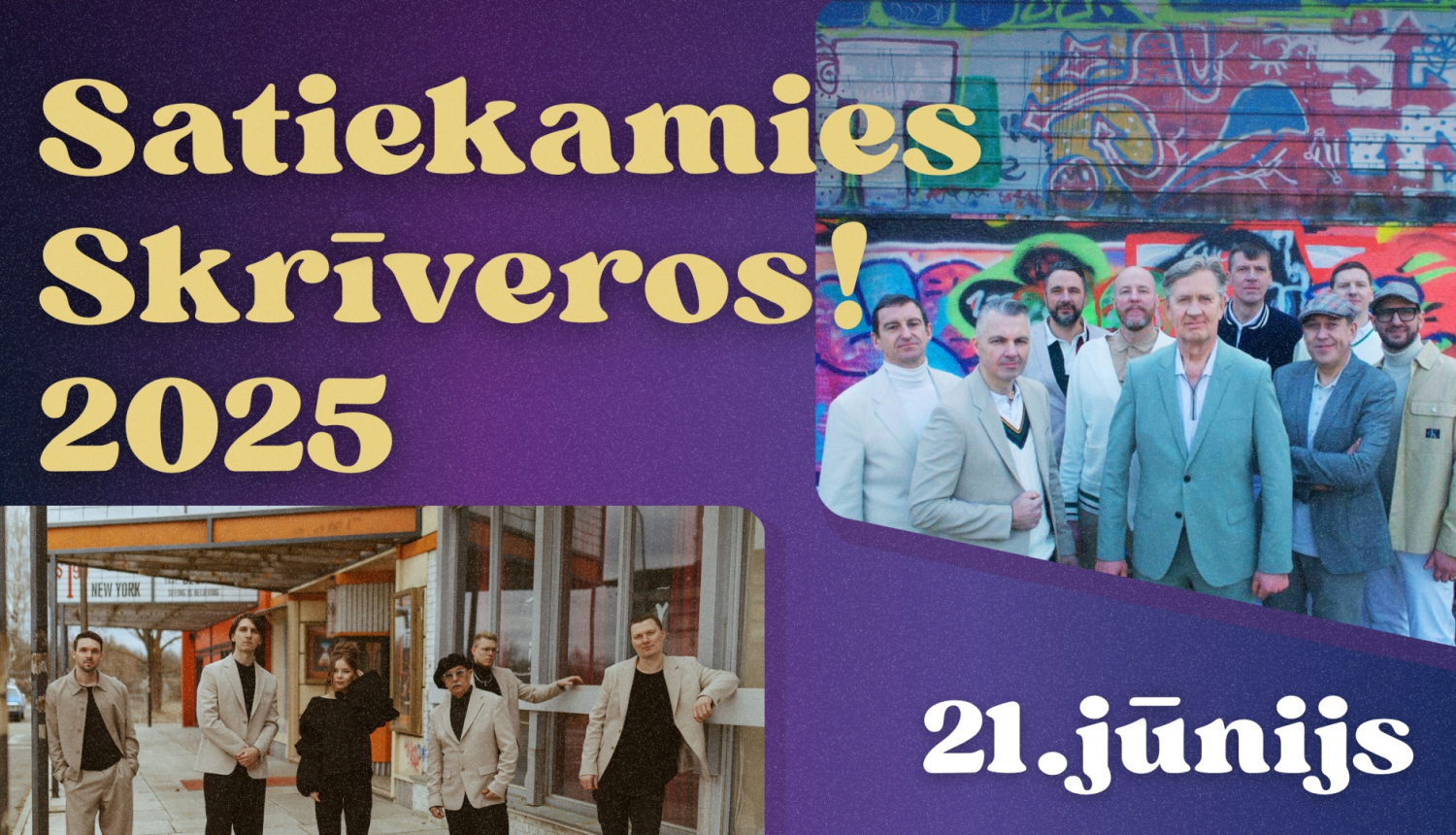 Satiekamies Skrīveros! baneris