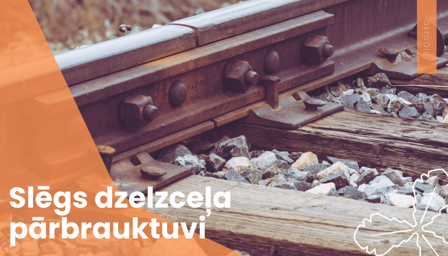 Slēgs dzelzceļa pārbrauktuvi