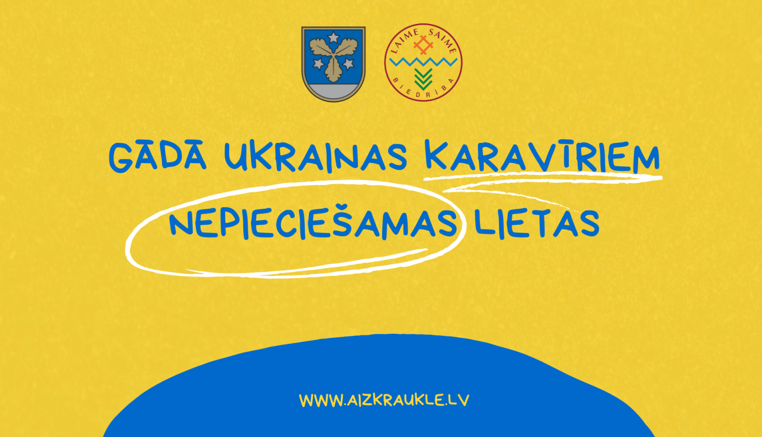 Gādā Ukrainas karavīriem nepieciešamas lieta