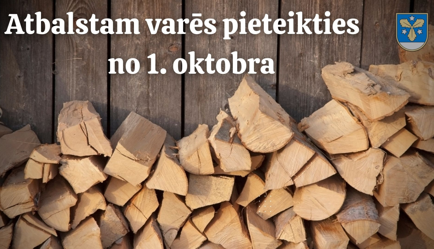 atbalstam varēs pieteikties no 1. oktobra