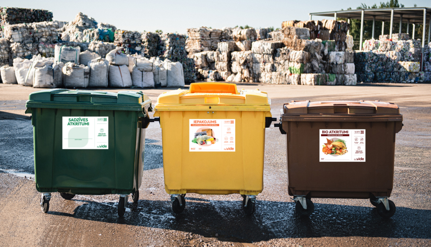 atkritumu šķirošana