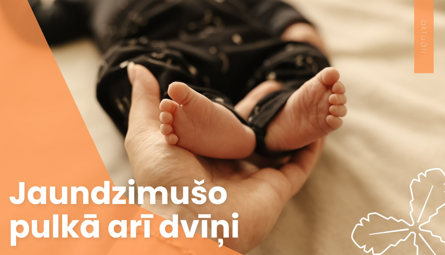 Jaundzimušo pulkā arī dvīņi