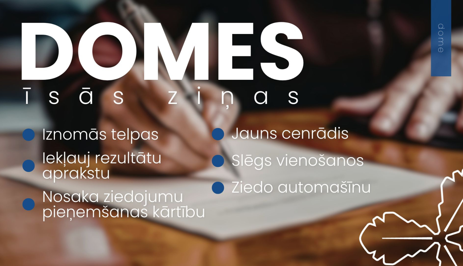 cilvēks fonā raksta uz lapas