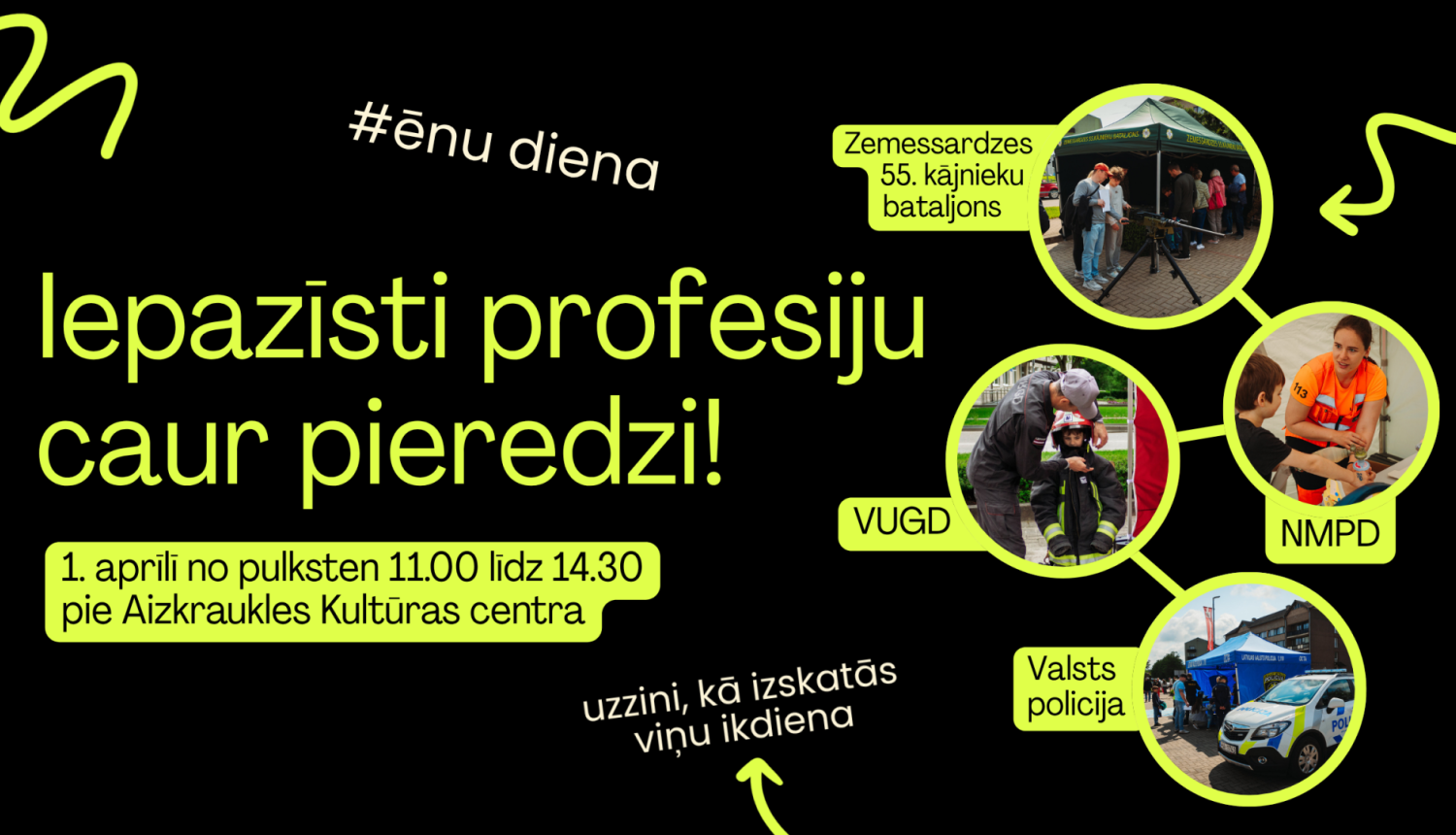 Iepazīsti profesiju caur pieredzi!