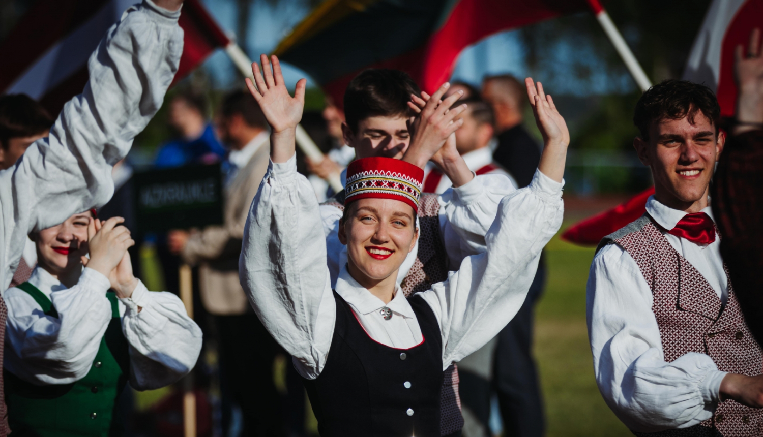 Aizkraukles novada svētku gājiens