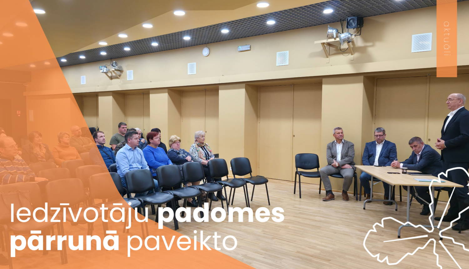 Tikšanās ar iedzīvotāju padomēm