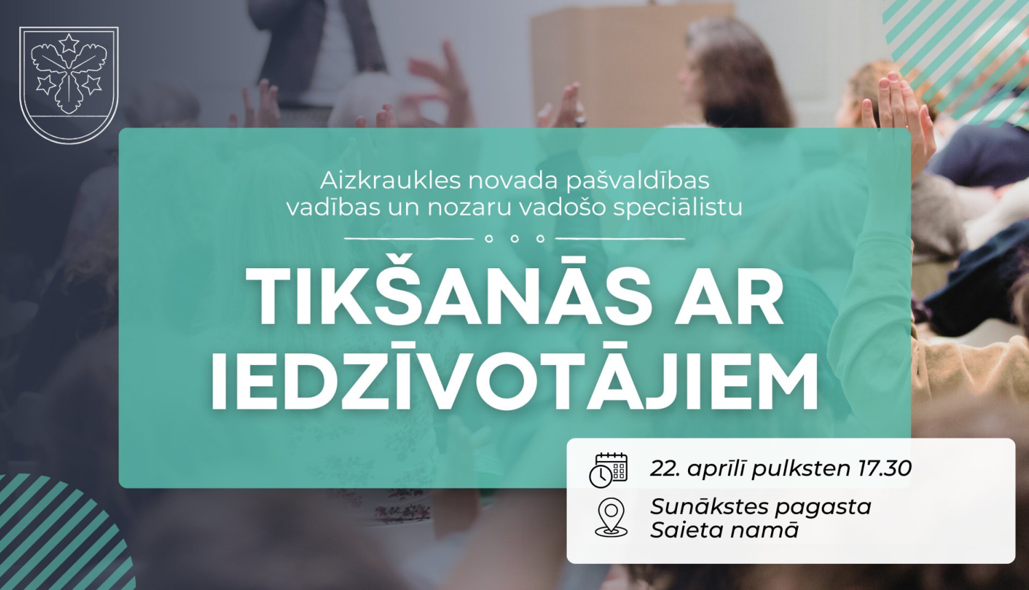 tikšanās ar iedzīvotājiem