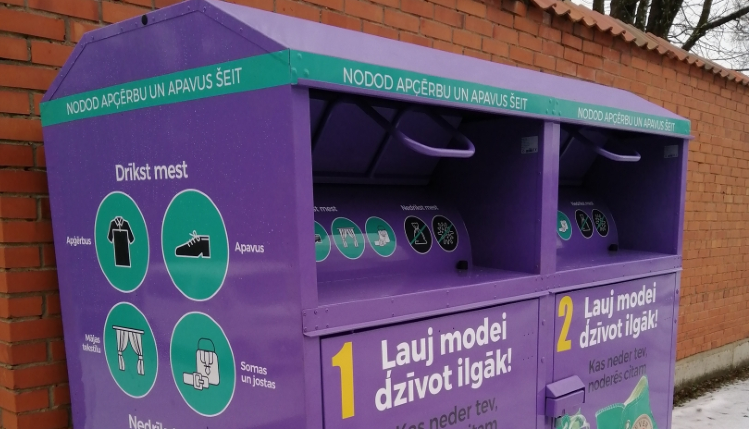 šķirojamie konteneri