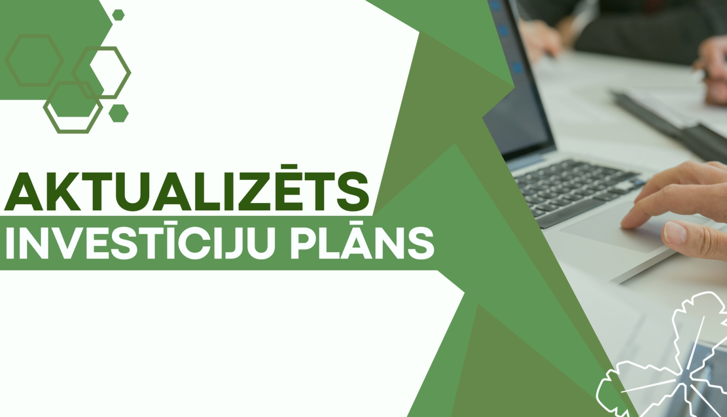 aktualizēts investīciju plāns