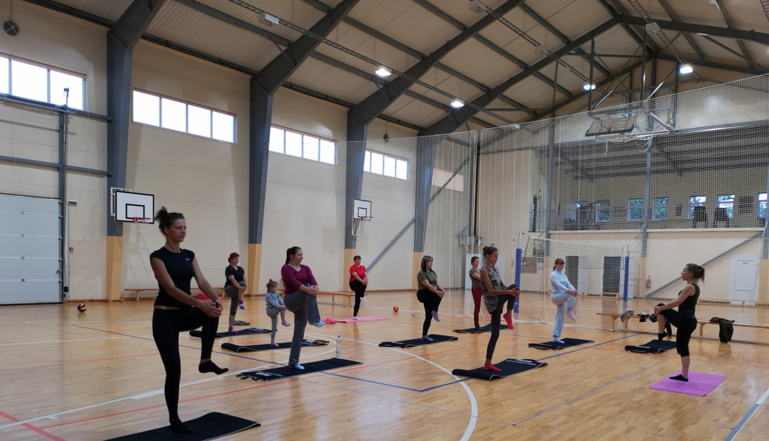 Vingrošanas nodarbiba Iršos