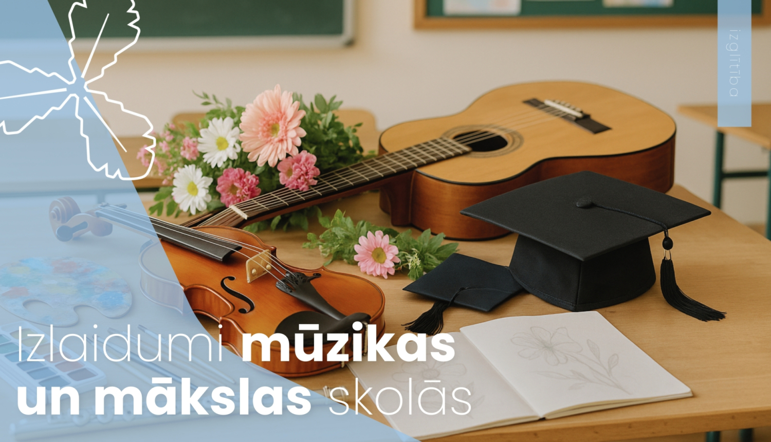 izlaidumi mūzikas un māksla skolās