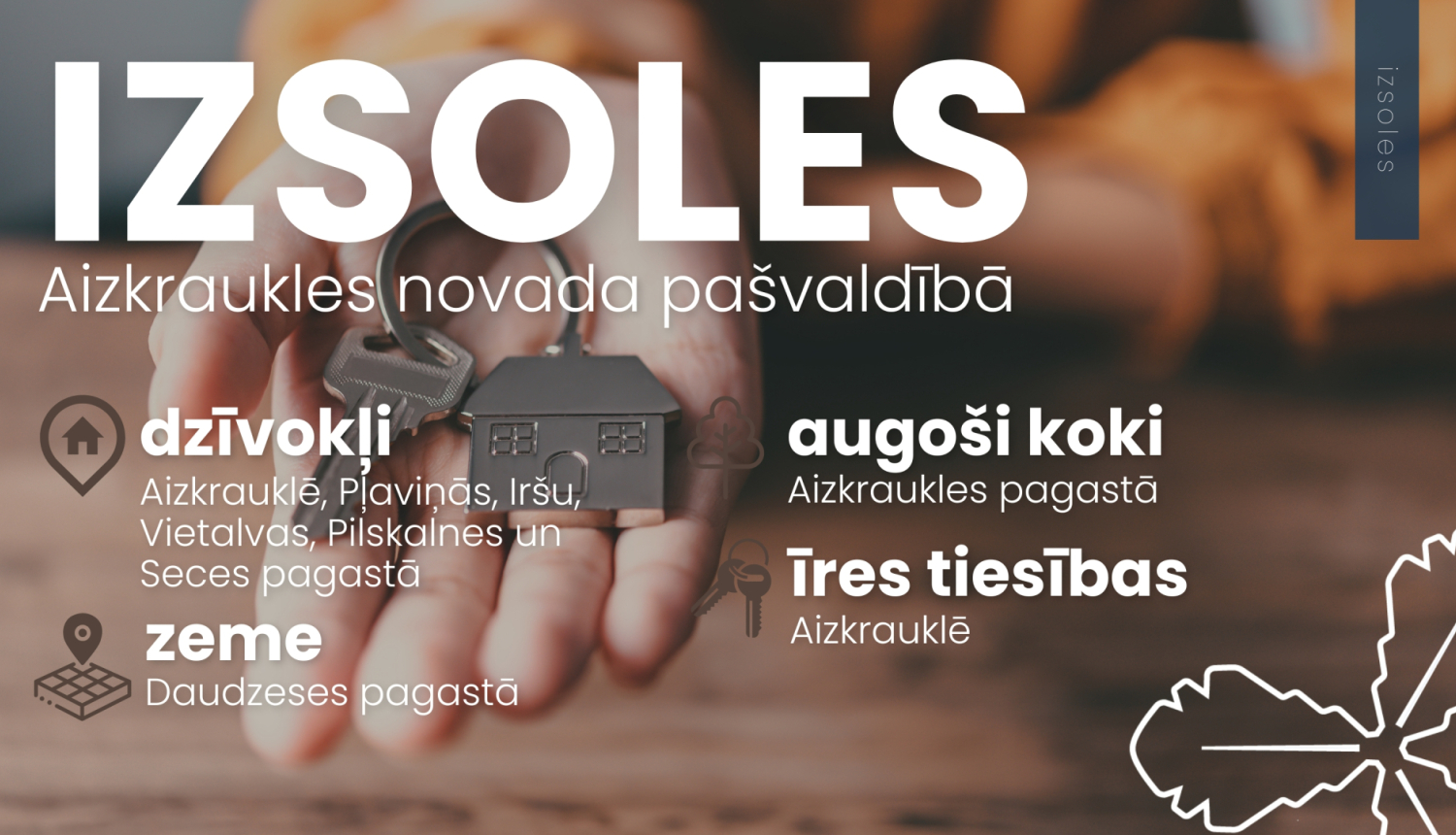Izsoles Aizkraukles novada pašvaldībā