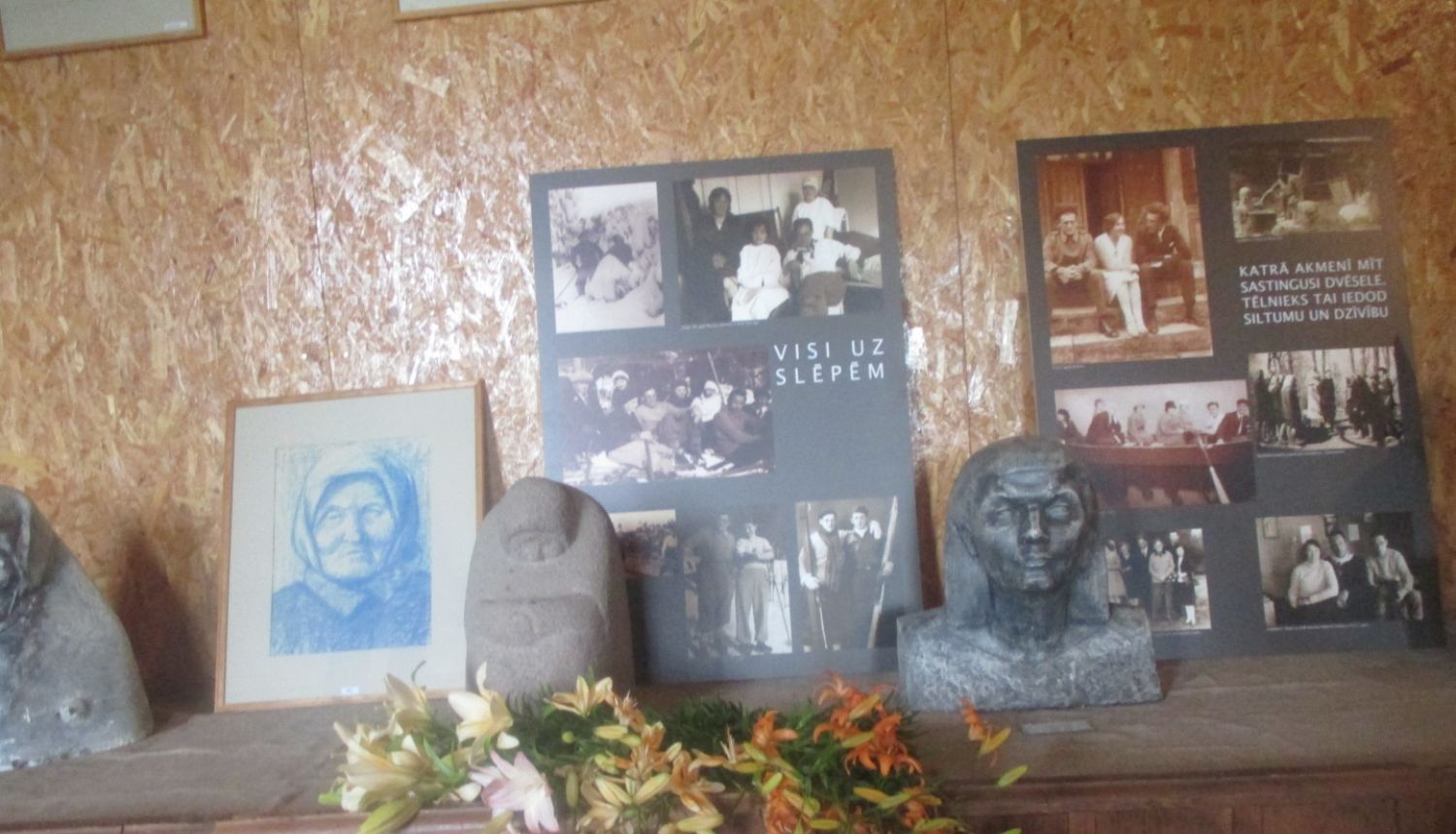 Tēlnieka Voldemāra Jākobsona “Galdiņos” gaida apmeklētājus