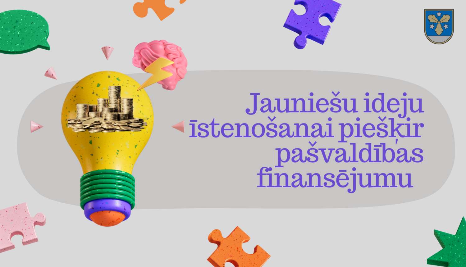 Piešķir finansējumu jauniešu ideju īstenošanai