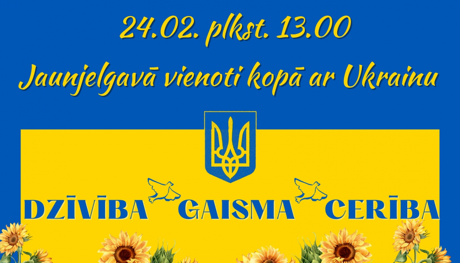 pasākums ukrainas atbalstam